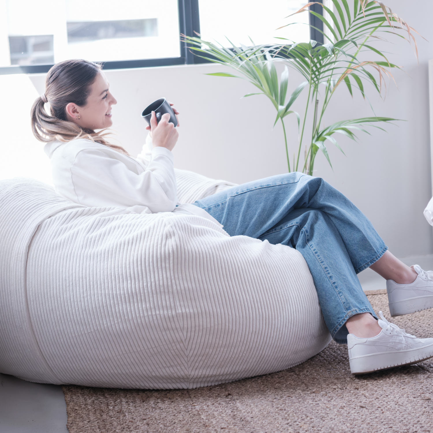 The premium medium bean bag -